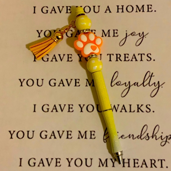 Writing Pen Dog, Office, Party Favors, Sm Gifts, Stocking Stuffer - Picture 1 of 1